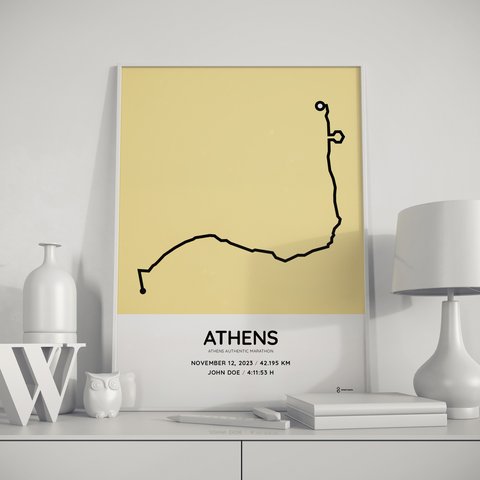 2025 Marathon course prints by Sportymaps min