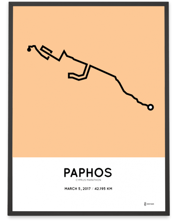 2017 Cyprus Marathon print