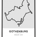 2017 Goteborgsvarvet course poster