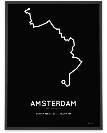 2017 dam tot damloop route poster