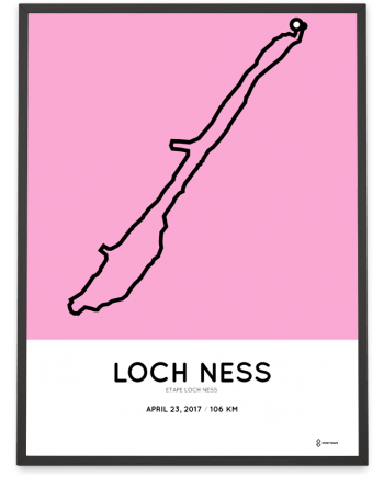 2017 Etape Loch Ness course poster