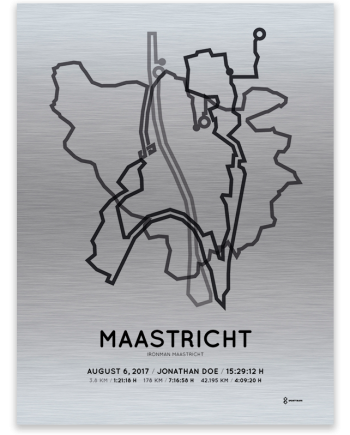2017 Maastricht Ironman aluminum print