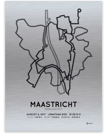 2017 Maastricht Ironman aluminum print