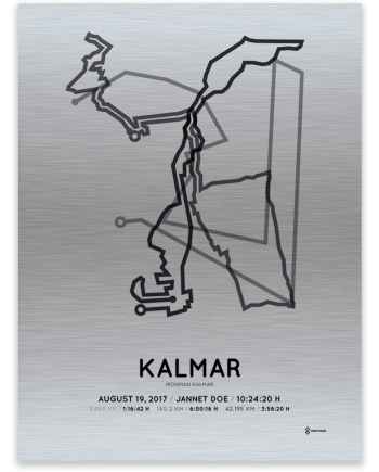 2017 Kalmar Ironman aluminum parcours print
