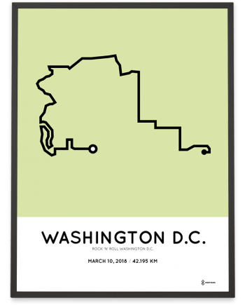 2018 Rock-n-roll washington course poster