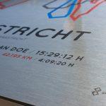 Ironman Maastricht aluminum print