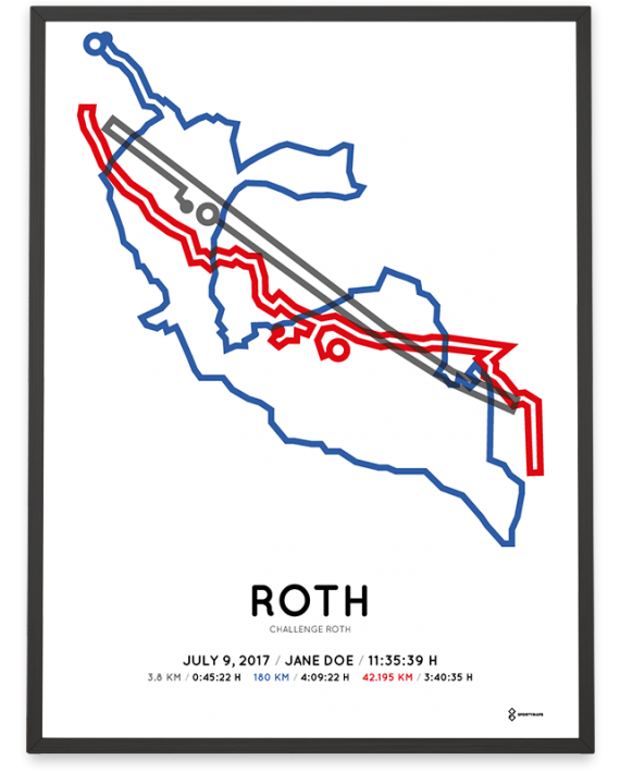 2017 Challenge Roth course poster color
