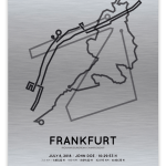 2018 Ironman Frankfurt aluminum print