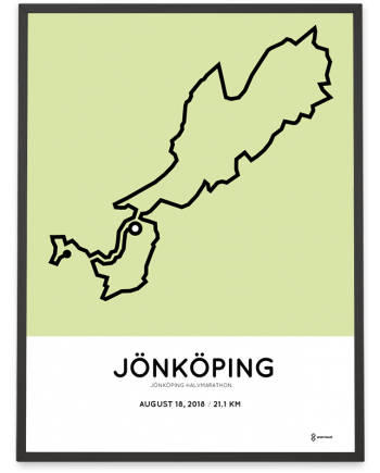 2018 jonkoping half marathon course print