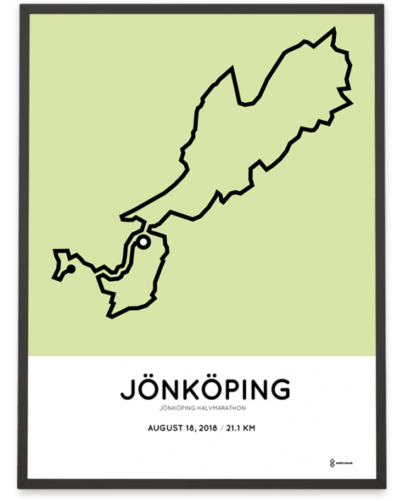 2018 jonkoping half marathon course print