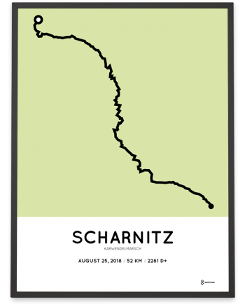 2018 Karwendelmarsch strecke poster