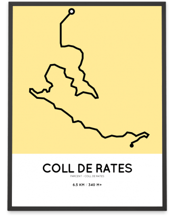 Coll de Rates parcours print