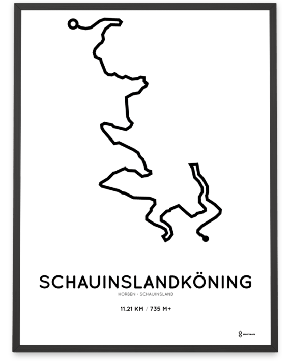 SchauinslandKoning cycling course poster