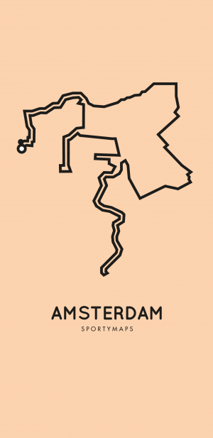 Sportymaps-Amsterdam-marathon-orange