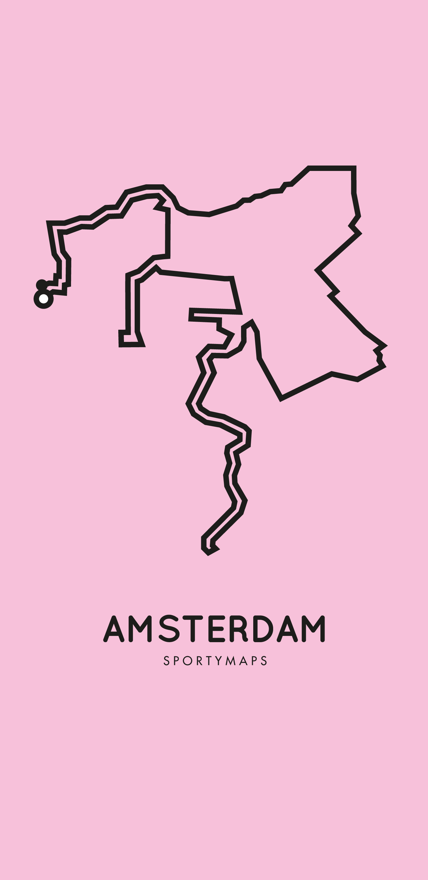 Sportymaps-Amsterdam-marathon-pink