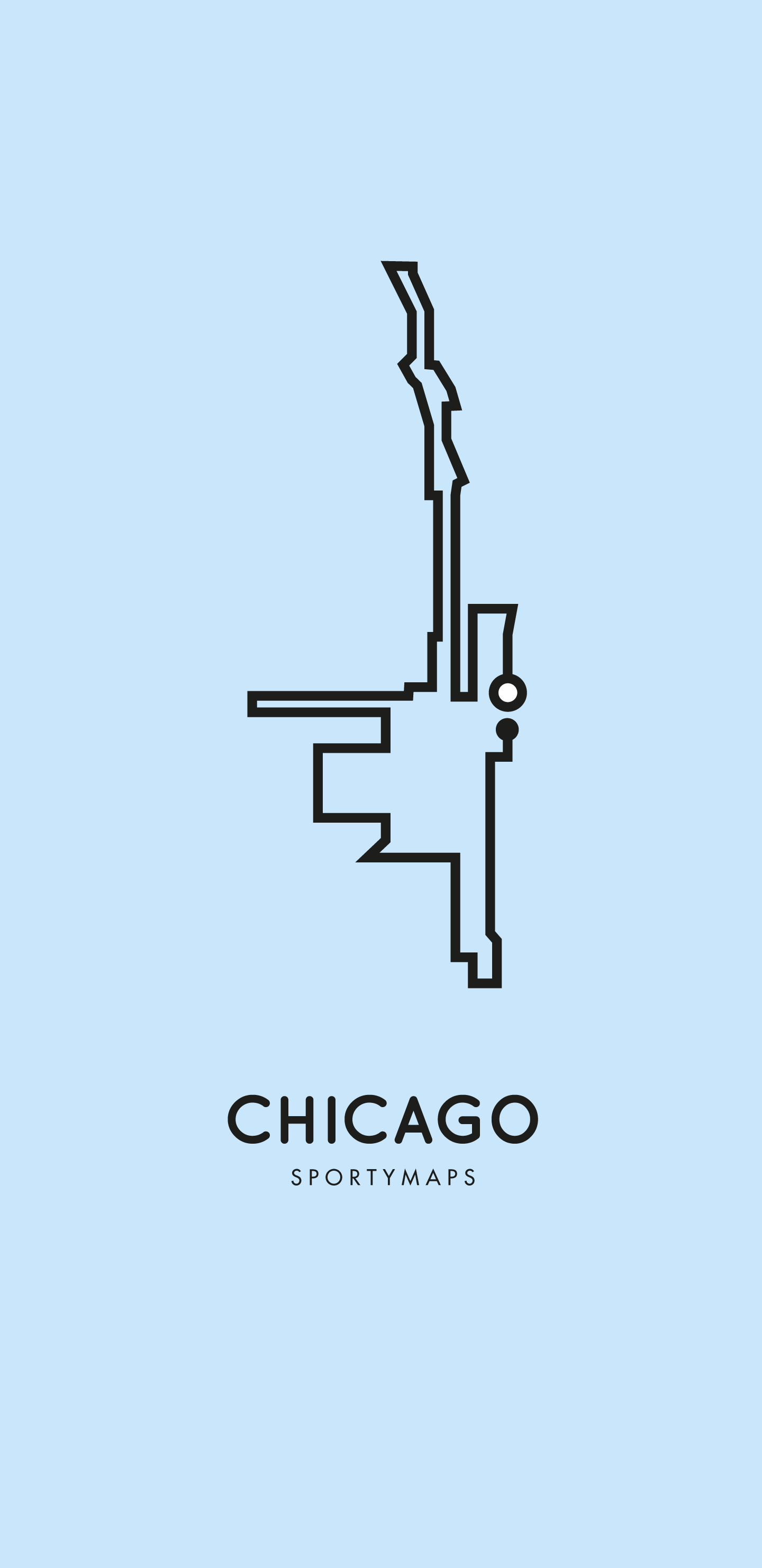 Sportymaps-Chicago-marathon-blue