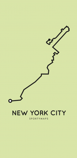 Sportymaps-NYC-marathon-green