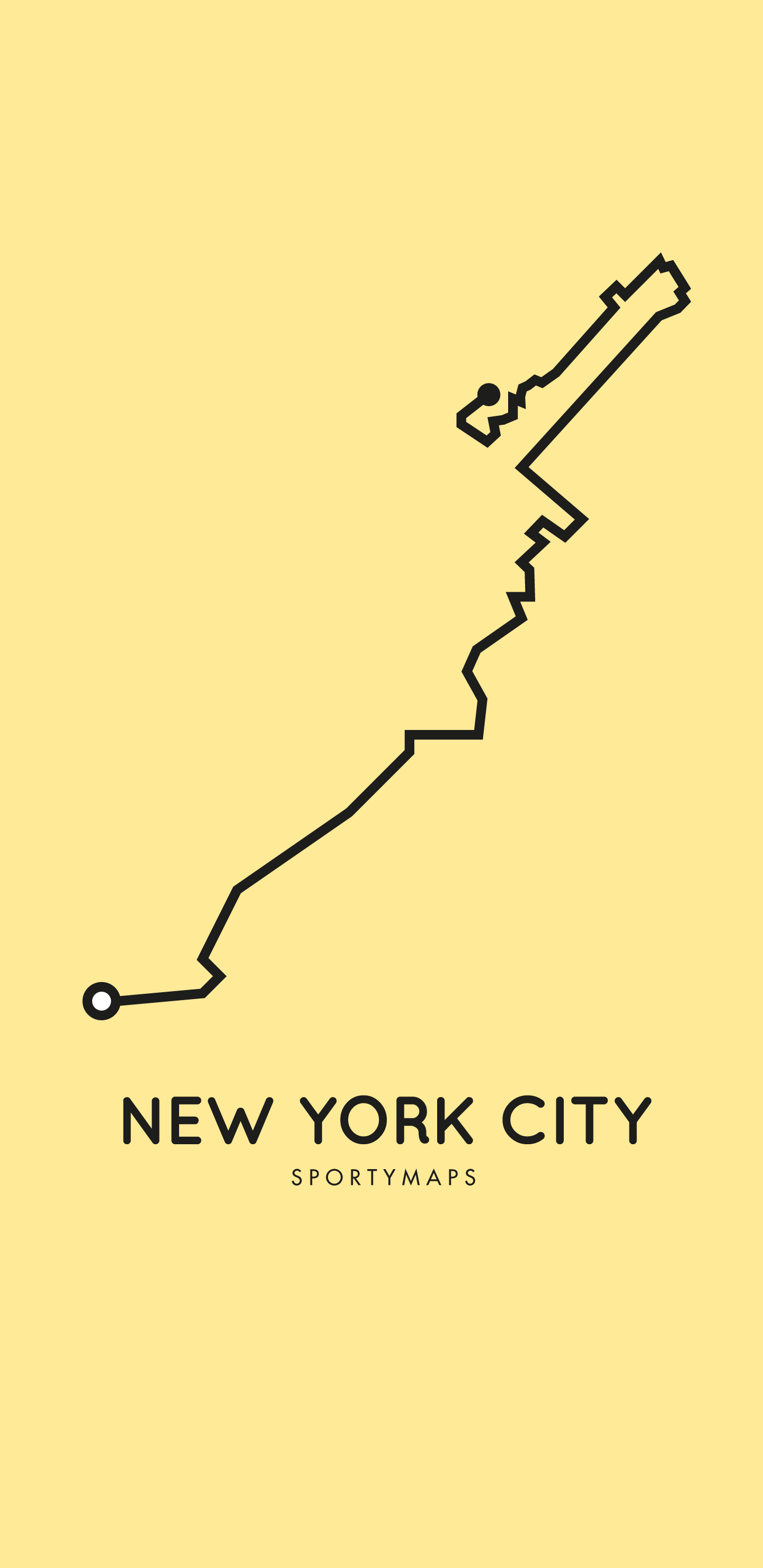 Sportymaps-NYC-marathon-yellow
