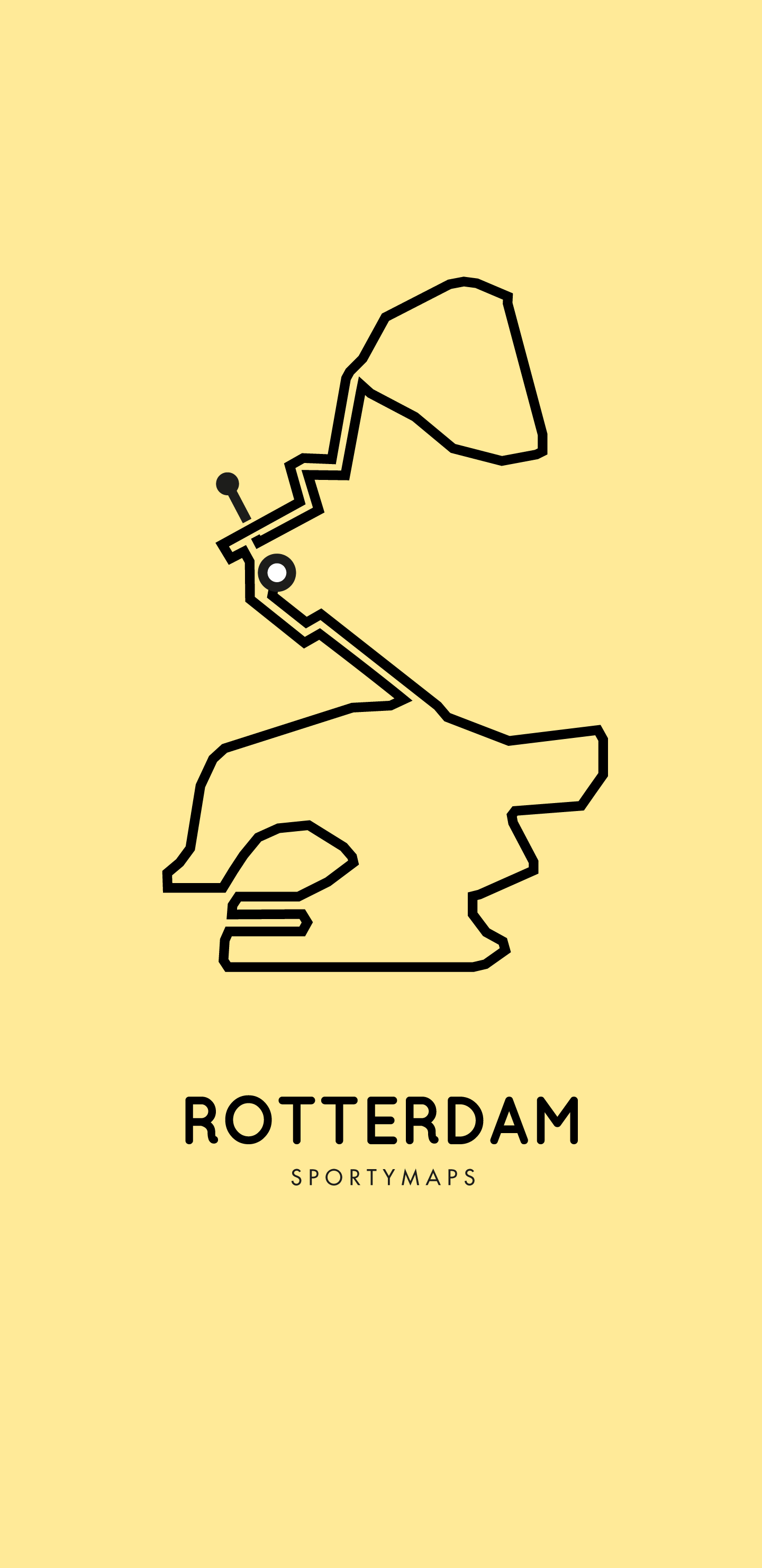 Sportymaps-Rotterdam-marathon-yellow