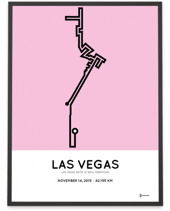 2015 Rock n Roll Las Vegas marathonermap