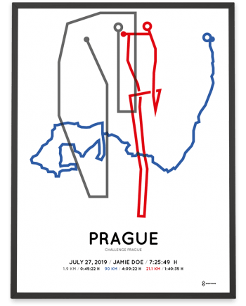 2019 Challenge Prague coursemap print
