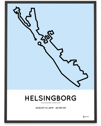 2019 Helsingborg marathon marathonermap
