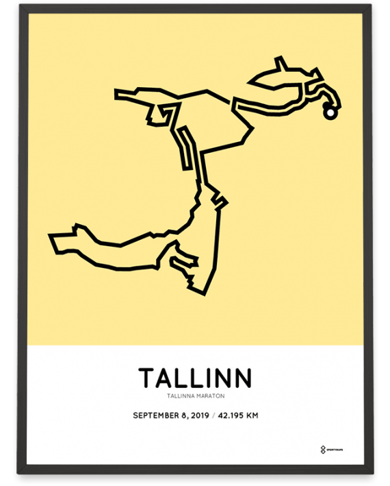 2019 Tallinn marathon marathonermap