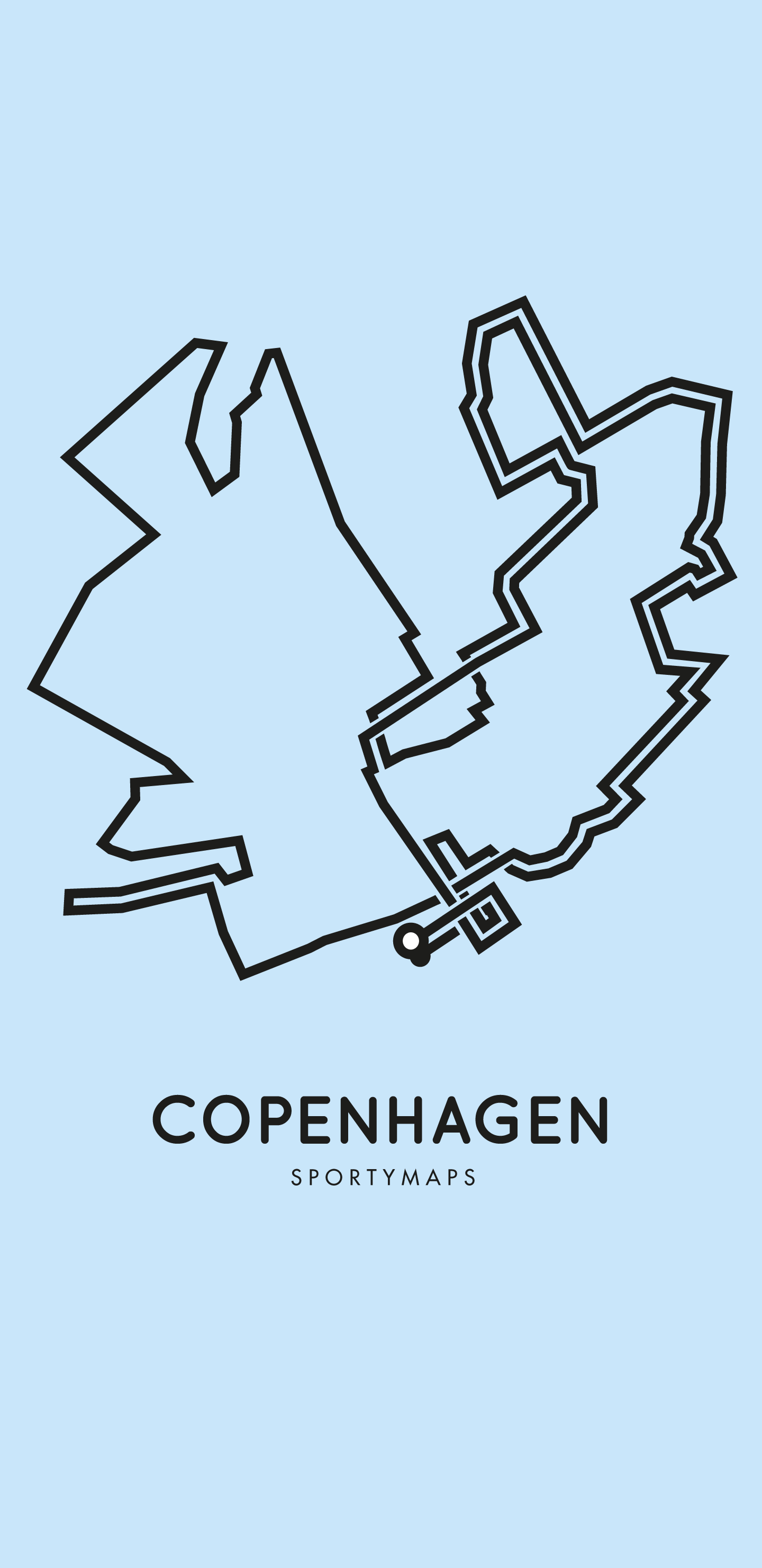 Sportymaps-Copenhagen-marathon-blue