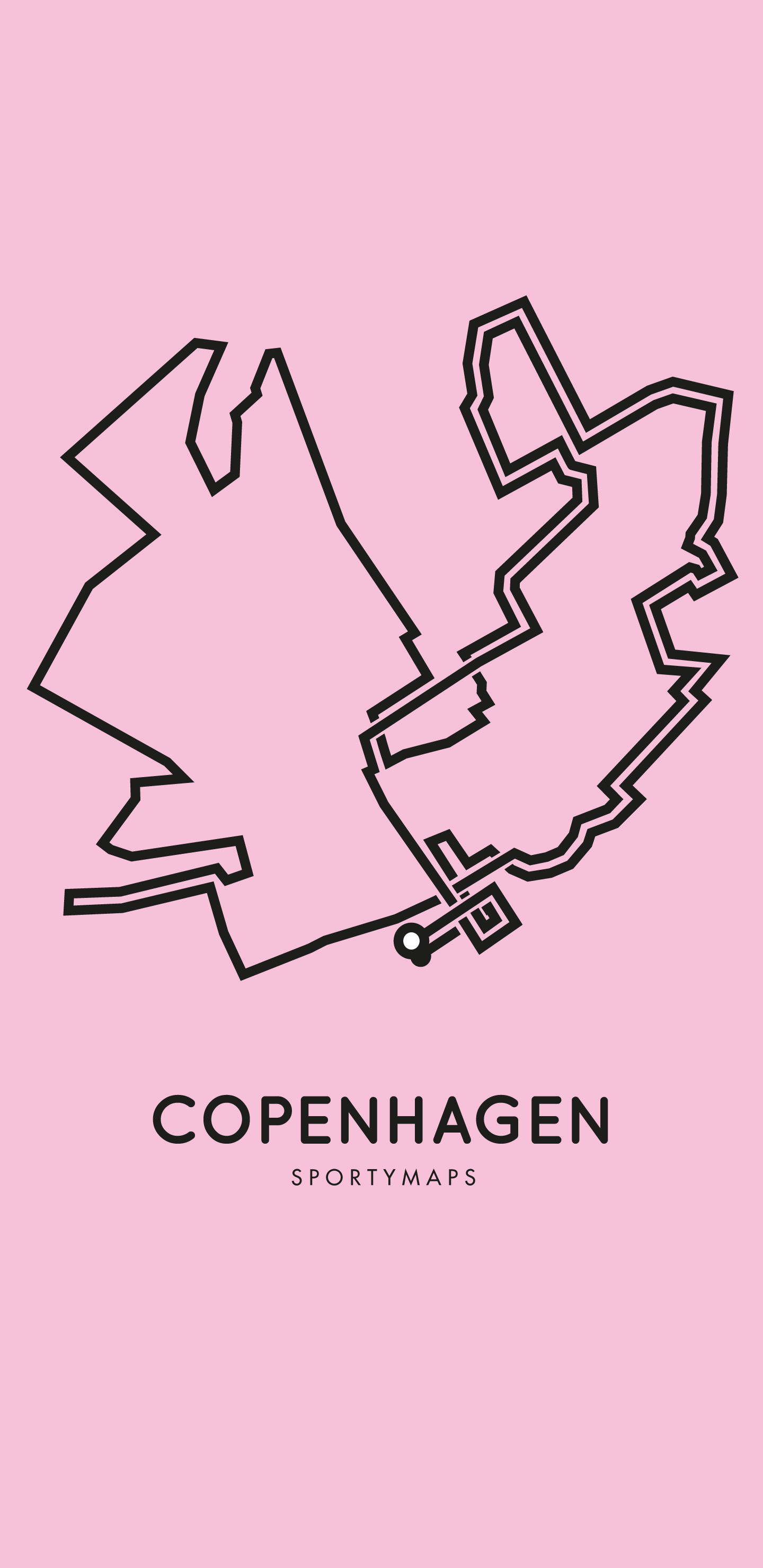 Sportymaps-Copenhagen-marathon-pink