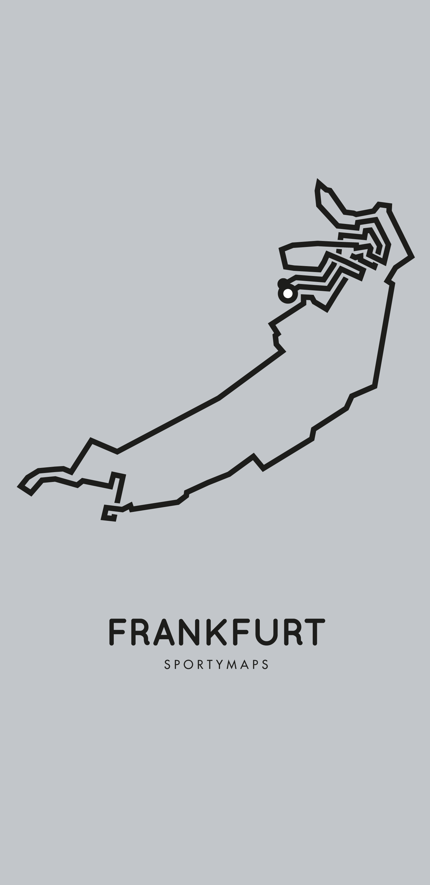 Sportymaps-Frankfurt-marathon-gray