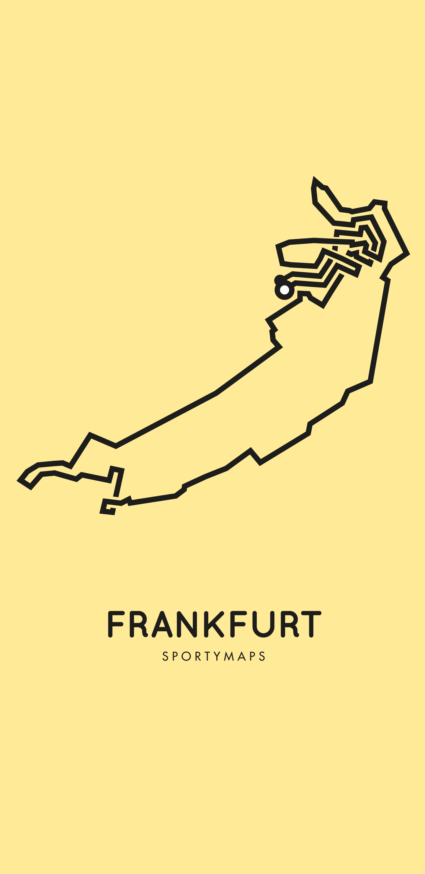 Sportymaps-Frankfurt-marathon-yellow