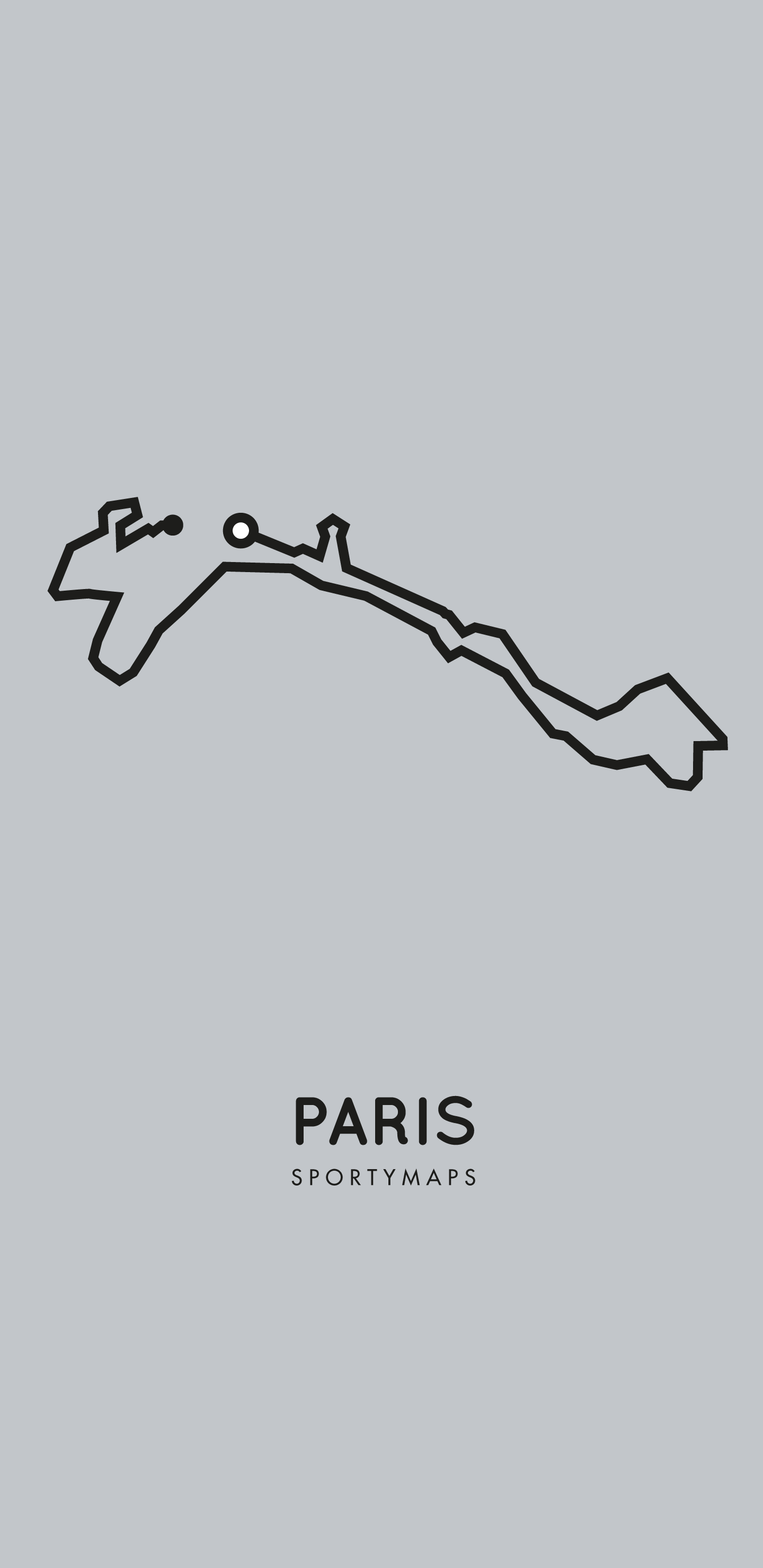 Sportymaps-Paris-marathon-gray