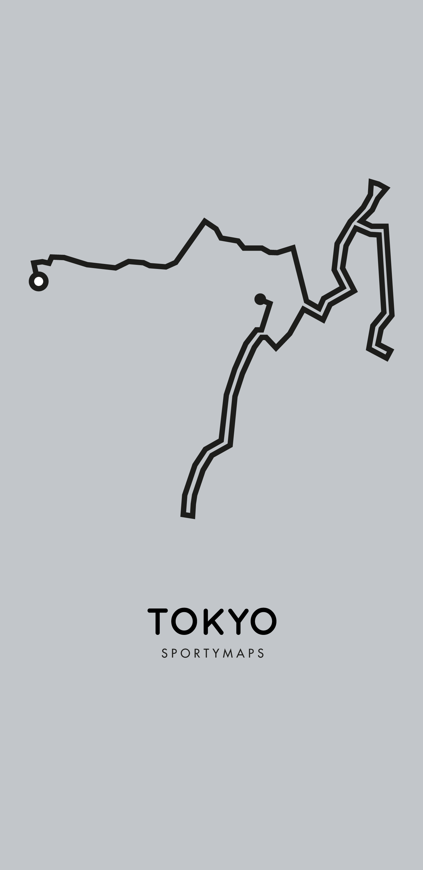 Sportymaps-Tokyo-marathon-gray