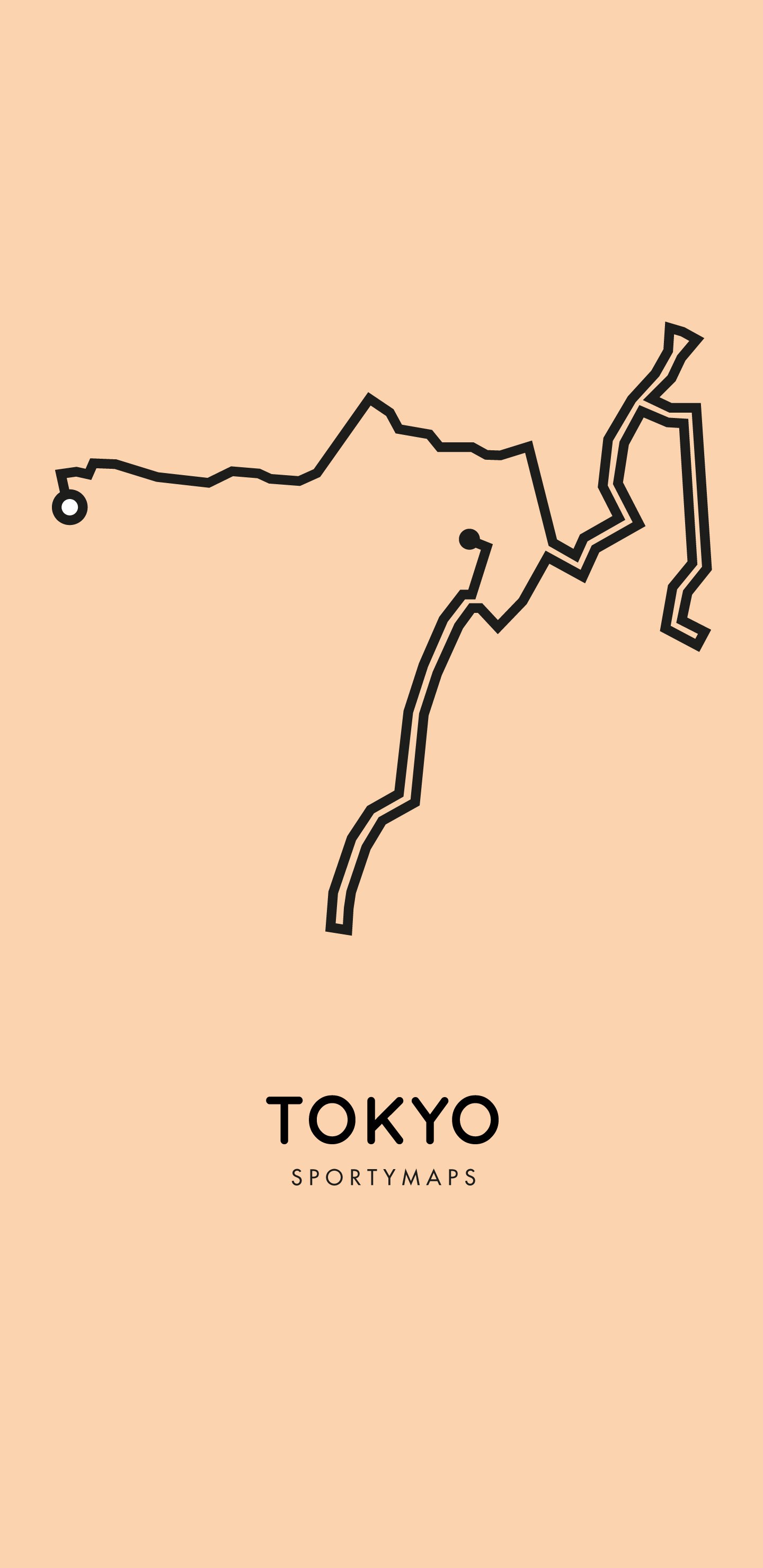 Sportymaps-Tokyo-marathon-orange