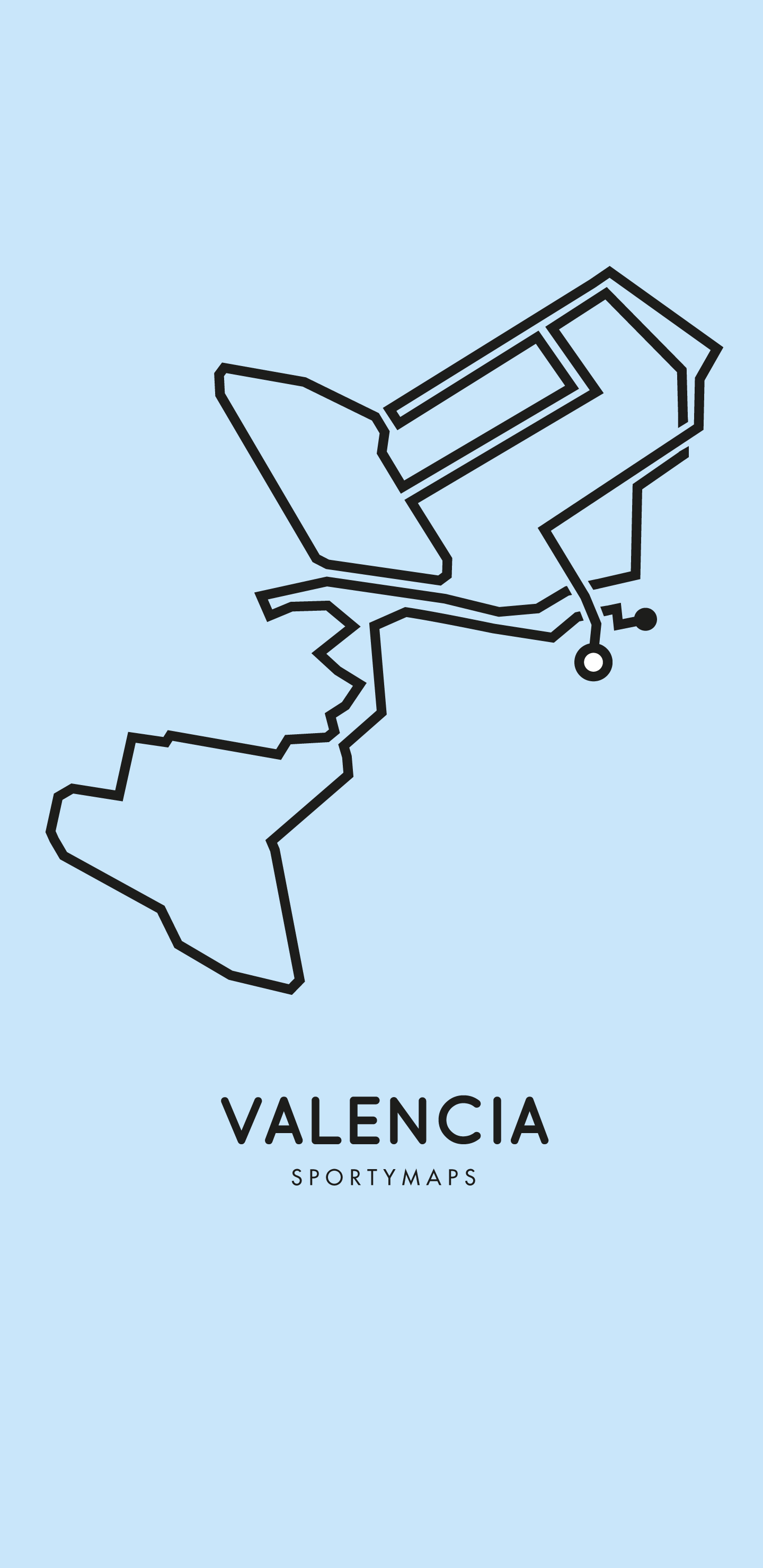 Sportymaps-Valencia-marathon-blue