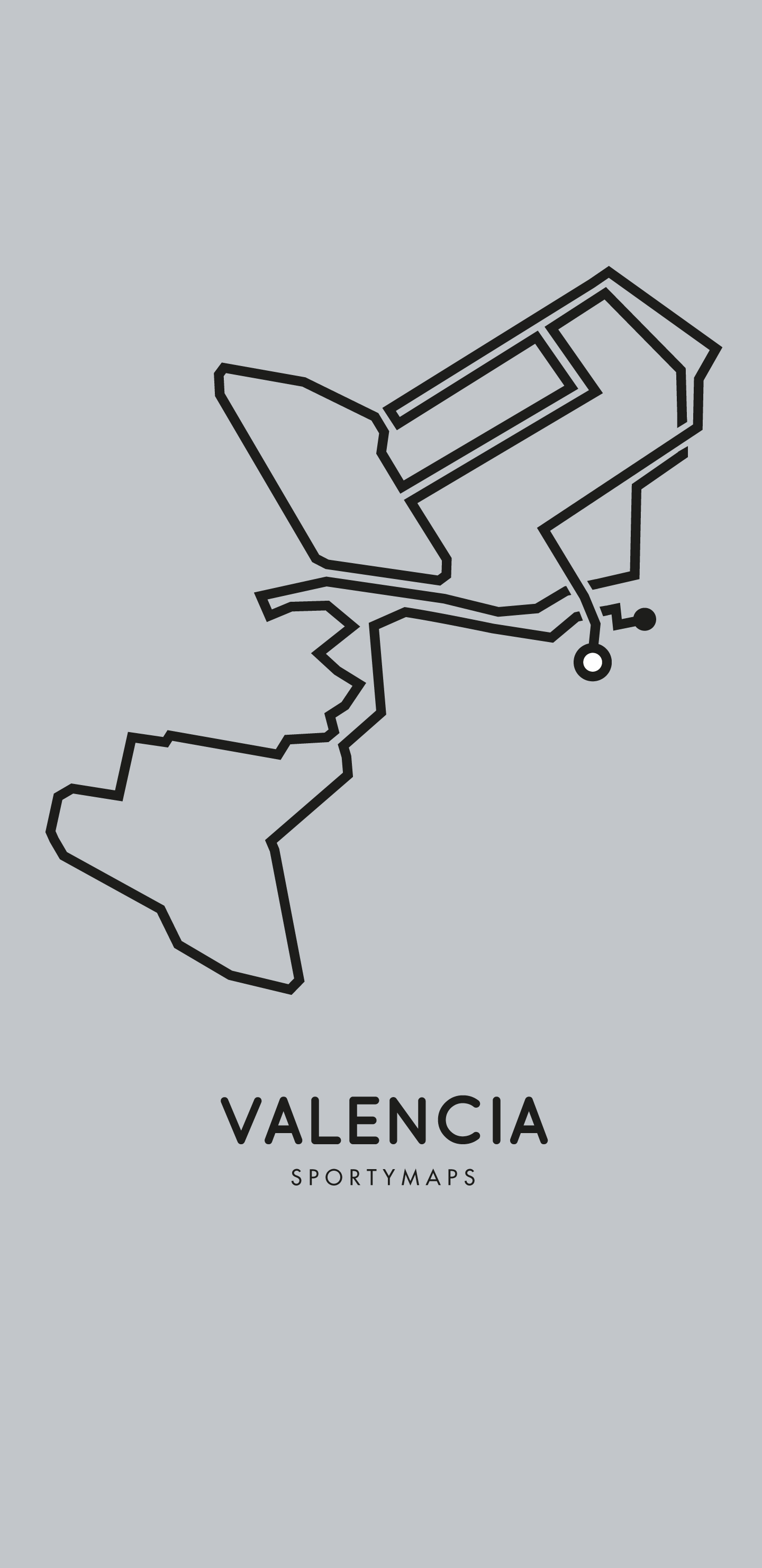 Sportymaps-Valencia-marathon-gray