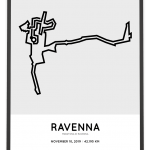 2019maratona di Ravenna course print