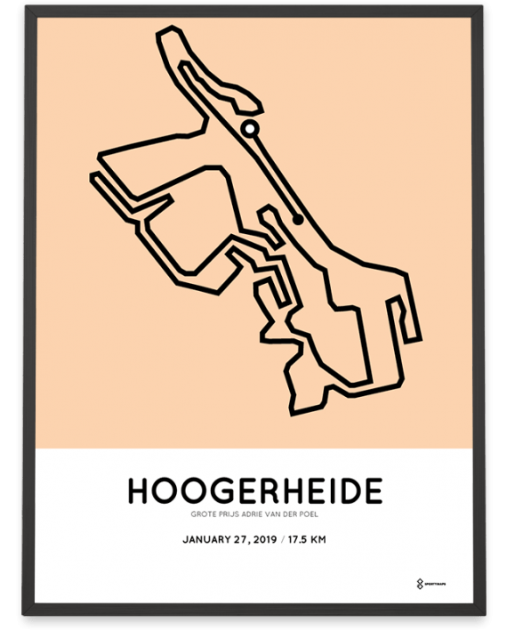 2019 Grote Prijs Adrie van der Poel hoogerheide parcours poster