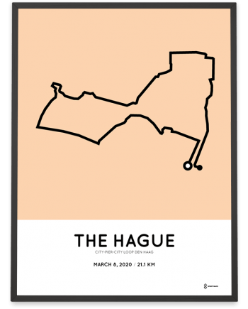 2020 CPC loop den haag sportymaps route poster