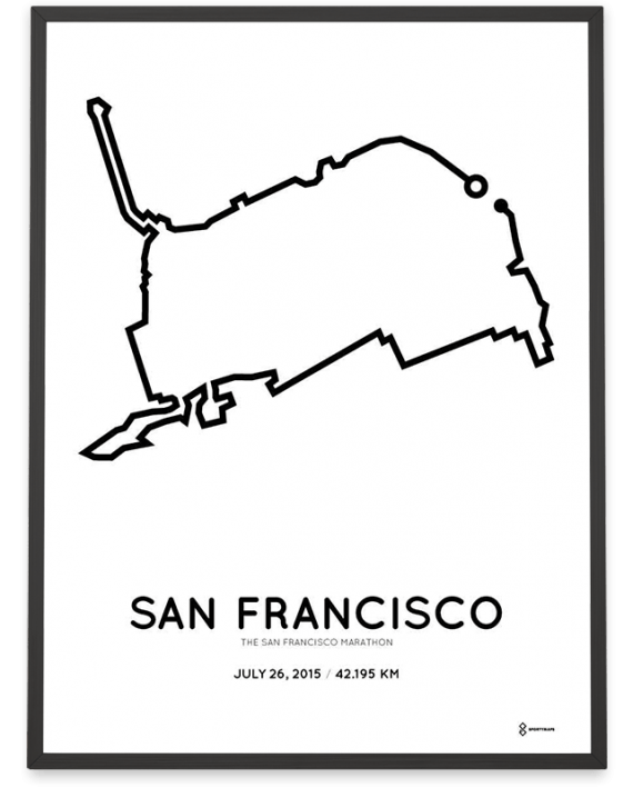 2015 San Francisco marathonermap