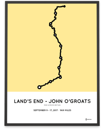 2017 Ride Across Britain racetrace pint