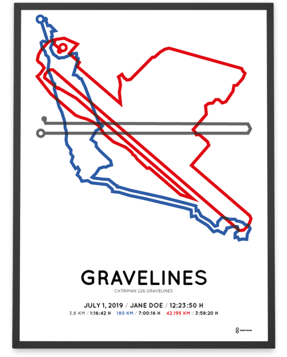 2019 Chtriman 226 Gravelines course poster