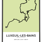 2018 Les 3 Ballons Granfondo parcours poster