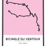 Bicingle du Ventoux Sportymaps course poster
