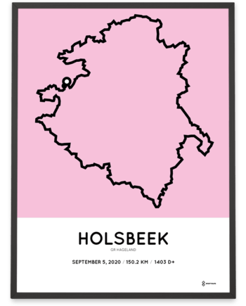 2020 GR Hageland route poster