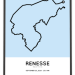 2020 Trail by the Sea Sportymaps parcours print
