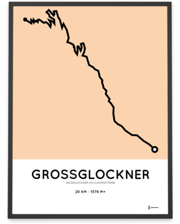 Grossglockner course print