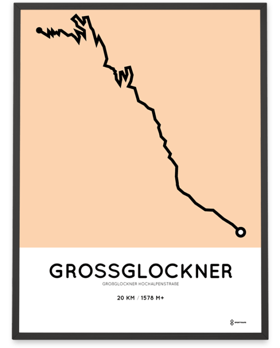 Grossglockner course print