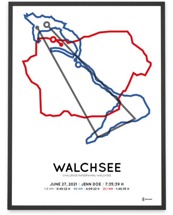 2021 Challenge Kaiserwinkl-Walchsee sportymaps print