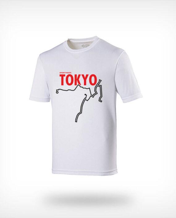 Tokyo Marathon Sportymaps running shirt men